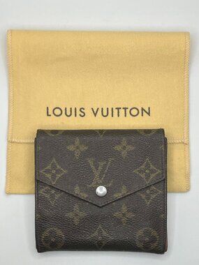 Vintage 1987 LV Louis Vuitton Monogram Elise Trifold Wallet